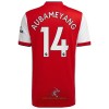 Officiële Voetbalshirt Arsenal Pierre-Emerick Aubameyang 14 Thuis 2021-22 - Heren